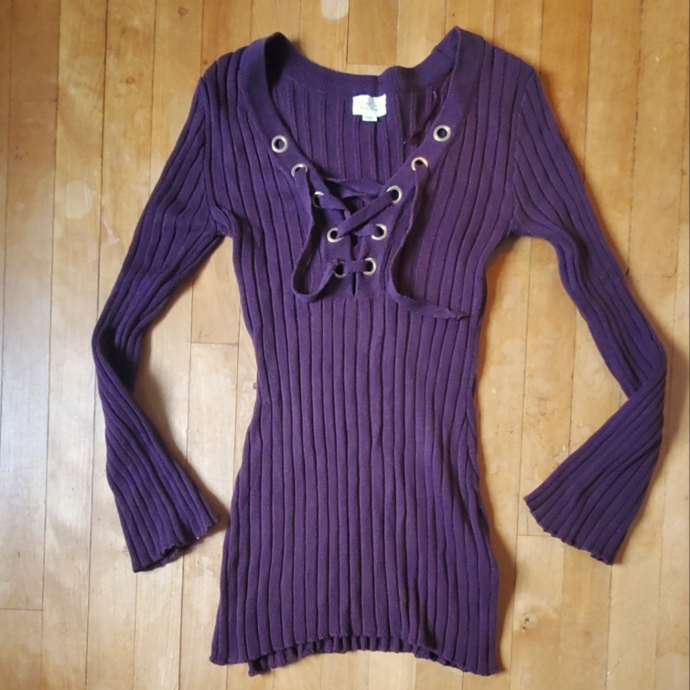 Ultra Flirt Ribbed Sweater